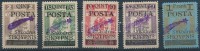 1919 Forgalmi bélyegek Mi 47-49, 51-52 III