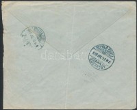 1918 07. 16. Légi levél Budapestre / Airmail cover Wien - Budapest (rosszul beállított érkezési bélyegzés / year in arrival postmark 1928)