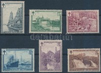 1929 Tuberkulózis elleni küzdelem sor Mi 270-275