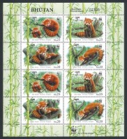 2009 WWF: Kispanda kisív Mi 2556-2559
