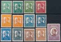 1931 III. Boris cár sor Mi 226-234 I + II
