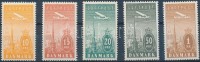 1934 Repülő sor Mi 217-221 (gumi hiba / gum disturbance)