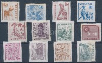 1963/1964 Forgalmi sor Mi 381-392