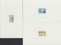 1974 100 éves az UPU Mi 572-574 de Luxe blokksor / 3 De Lux blocks