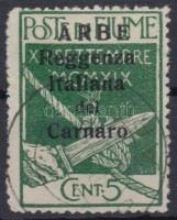 Carnaro-sziget 1920 Forgalmi Mi 20 II