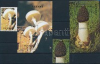 1990 Gomba sor 2 értéke Mi 3288+3291 + blokkformák 105+107