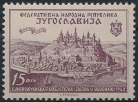 1952 Bélyegkiállítás Mi 707
