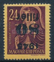 1945 Kisegítő 80f/24f fordított felülnyomással (24.000)