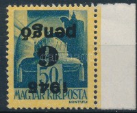 1945 Kisegítő 6P/50f fordított felülnyomással (24.000)