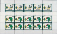 2010 Labdarúgó-világbajnokság Dél-Afrikában kisív Mi: 158-159