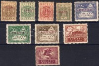 1919 Mi 1-2,4,6,8-12