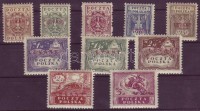 1919 Mi 1-3+5-6+8-12