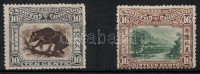 Észak-Borneó 1902 Forgalmi sor / Definitive set Mi 95-96