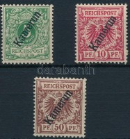 Kamerun 1897 Mi 2, 3a, 6