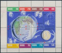 1962 Szovjet űrutazás kisív Mi 926-933 (Mi EUR 40,-)