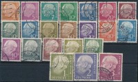 1954 Forgalmi 22 db klf érték
