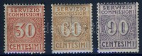 1913 Verrechnungsmarken Mi 6-8