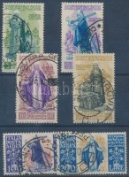 1948 Sziénai Szent Katalin sor Mi 740-745