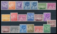 1954 Forgalmi sor + 1957 Forgalmi bélyeg / Definitive set + stamp Mi 170-188, 191