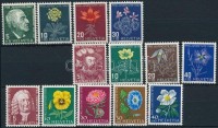 1947+1949+1958 3 klf Pro Juventute sor