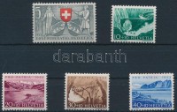 1953 Pro Patria sor Mi 580-584