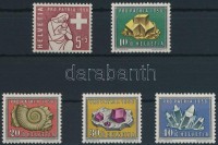1958 Pro Patria sor Mi 657-661