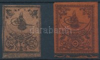 1863 Portó értékek Mi 1a, 4b