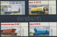 2013 Teherkocsik ívsarki sor + kisívsor Mi 1319-1322