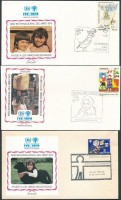 1979 Nemzetközi Gyermekév motívum 3 klf FDC