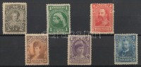 1897-1918 Forgalmi bélyeg sor/ Definitive stamp set Mi 61-66