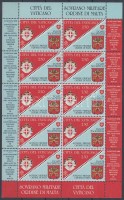 2008 Posta-egyezmény Máltával kisív Mi 1622 Zf