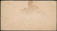 1867 3kr díjjegyes helyi levél 'TEMESVÁR' (180.000) (foltos)