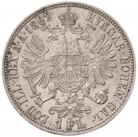 Ausztria 1892A 1 Fl Ag 'Ferenc József' (12,33g) T:1- ph. / Austria 1892A 1 Florin Ag 'Franz Joseph' (12,33g) C:AU edge error
Krause KM#2222