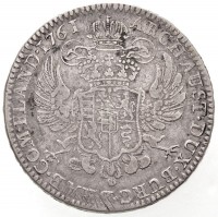 Osztrák Németalföld 1761. Koronatallér Ag 'Mária Terézia' (29,34g) T:2- k. / 
Austrian Netherlands 1761. Kronenthaler Ag 'Maria Theresia' (29,34g) C:VF scratched
Krause KM#21