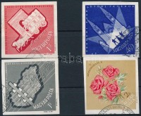 1963 Nagy idők - nagy események 4 klf vágott érték (4.900)