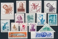 1964 Évfordulók - események (II.) vágott sorból 15 érték