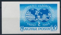 1965 A Varsói Szakszervezeti Világkongresszus vágott ívszéli érték