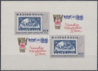 1965 WIPA vágott kisív (4.500)
