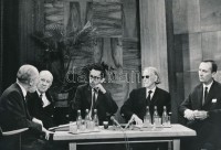 cca 1964 Kodály Zoltánról készült 2 db vintage fotó, 17x24 cm