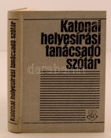Katonai Helyesírási Tanácsadó Szótár. Szerk.: Dr. Kovács József, Fábián Pál, Dr. Szemere Gyula. Budapest, 1980, Zrínyi Katonai Kiadó. Kiadói egészvászon kötés.