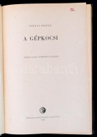 Ternai Zoltán: A gépkocsi. Bp., 1960, Műszaki Könyvkiadó. Nyolcadik, javított kiadás. Kiadói félvászon kötés, szövegközti illusztrációkkal, melléklettel. Szép állapotban.