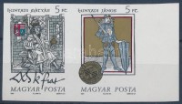 1990 Történelmi arcképcsarnok (III.) vágott ívszéli pár (3.000)