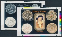 2012/07 Zsolnay Vilmos cromalin emlékívpár (120.000)
