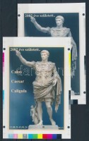 2014/10 Caesar cromalin emlékívpár (120.000)