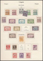 Bánát-Bácska 1919 22 klf bélyeg (**57.900)