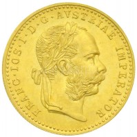 Ausztria 1915. Dukát Au 'Ferenc József' utánveret (3.49g/0.986) T:1- 
Austria 1915. 1 Ducat Au 'Franz Joseph I' restrike (3.49g/0.986) C:AU 
Krause KM# 2267
