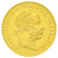 Ausztria 1915. Dukát Au 'Ferenc József' utánveret (3.49g/0.986) T:1-
Austria 1915. 1 Ducat Au 'Franz Joseph I' restrike (3.49g/0.986) C:AU 
Krause KM# 2267