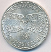 Ausztria 1963. 50Sch Ag 'Tirol 600 éve egyesült Ausztriával' T:1-,2
Austria 1963. 50 Schilling Ag '600th Anniversary-Union with Tirol' C:AU,XF