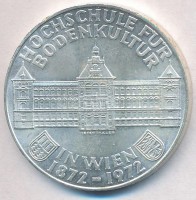 Ausztria 1972. 50Sch Ag '100 éves a Mezőgazdasági Főiskola' T:1-
Austria 1972. 50 Schilling Ag '100th Anniversary - Institute of Agriculture' C:AU