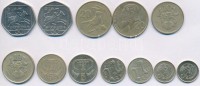Ciprus 1983-1994. 1c-50c (12xklf) T:1-,2
Cyprus 1983-1994. 1 Cent - 50 Cents (12xdiff) C:AU,XF